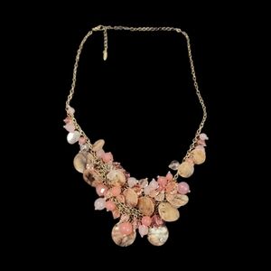 Vintage Signed VCLM Statement Necklace, NWOT